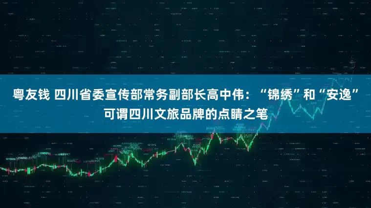 粤友钱 四川省委宣传部常务副部长高中伟：“锦绣”和“安逸”可谓四川文旅品牌的点睛之笔